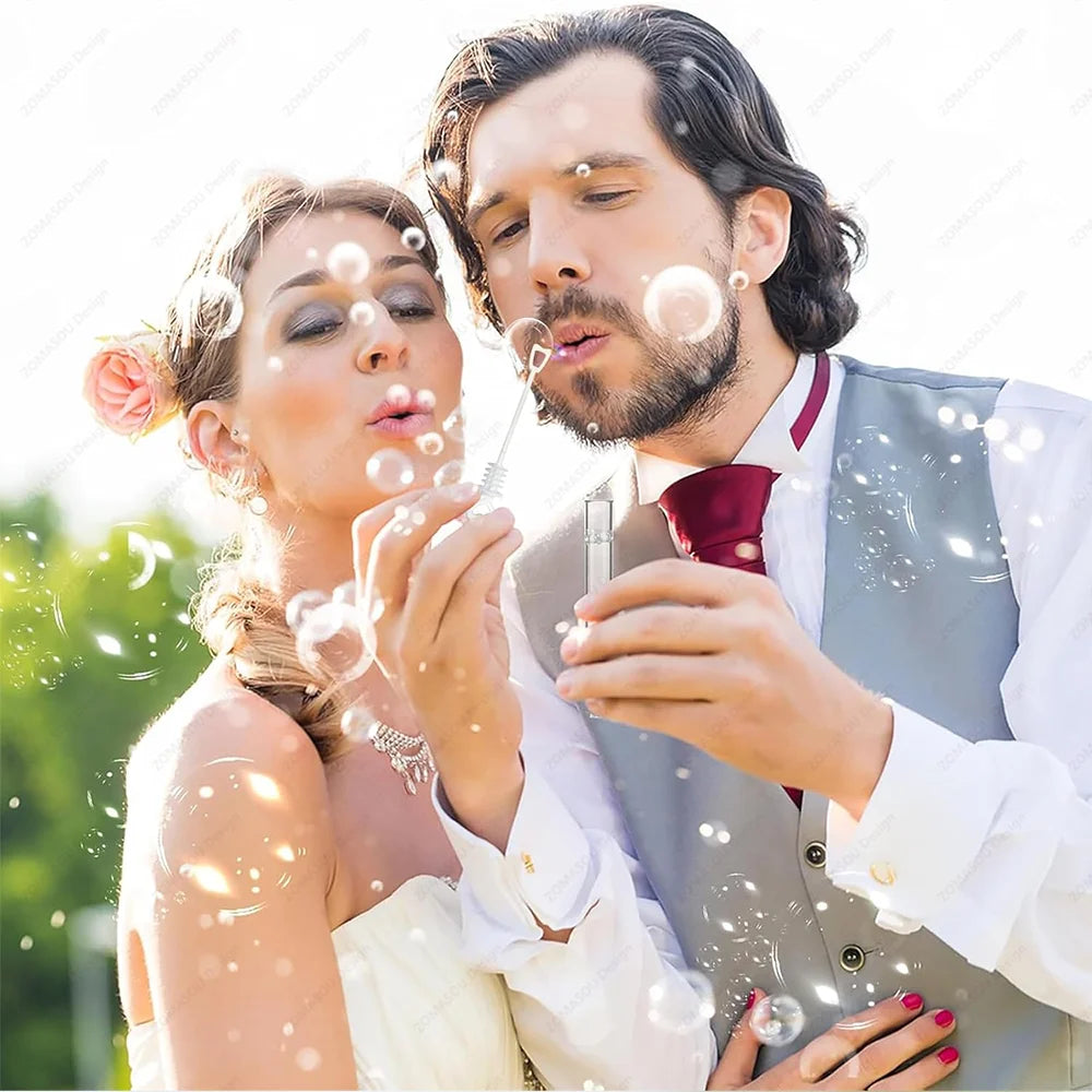 Pomperos Corazón para Bodas – Pack 50 o 100 uds