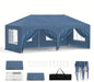 Carpa gazebo 6m*3m 6 laterales estructura araña