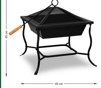 Estufa chimenea 45*45 exterior